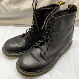 Dr Martens Delaney Air Wair Black Boots Zip and Lace UK 3 - Picture 1 of 24