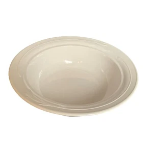 Corning White Flora Casual Elegance Casserole Serving Bowl - Picture 1 of 5