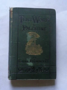 TENT WORK IN PALESTINE: Record of Discovery & Adventure by C. Conder: Vol 2 1879 - Picture 1 of 12
