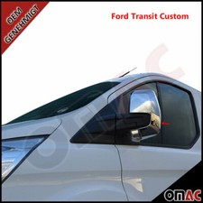 Für Ford Transit Custom 2012-2021 Chrom Blenden Spiegelkappen ABS 2tlg