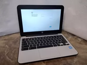 HP Chromebook 11 G3 11.6" Laptop Intel Celeron 4GB RAM 16GB SSD ChromeOS - Picture 1 of 8