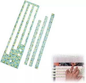 7/8/9in Zipper Pocket Template Lemon Pattern Acrylic Zip Up Making Templates - Picture 1 of 9