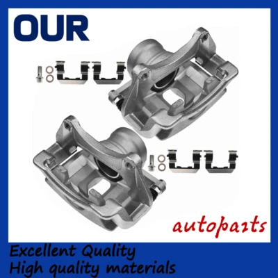 Pinzas de freno delanteras izquierda derecha con soportes para Hyundai Genesis Coupé 2010-2016 Foto 1 de 4