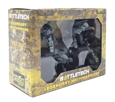 Battletech Legendary Mechwarriors Mech Pack Catalyst Dire Timber Marauder Archer Foto 1 de 4