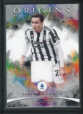 2021-22 FEDERICO CHIESA 31/99 JERSEY PANINI CHRONICLES ORIGINS SERIE A