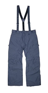 Under Armour Men’s L MTN RECCO Blue Cargo Pockets Bib Ski Snowboard Pants - Picture 1 of 7
