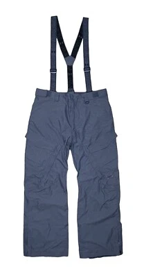 Under Armour Hombres L MTN RECCO Azul Bolsillos de Carga Babero Esquí Snowboard Pantalones Foto 1 de 4