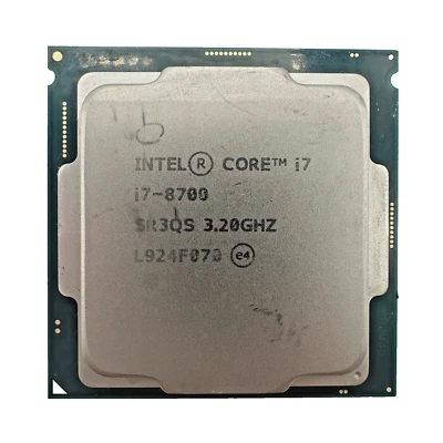 Intel Core Processor i7-8700 3.20Ghz 6 Cores | Grelly UK