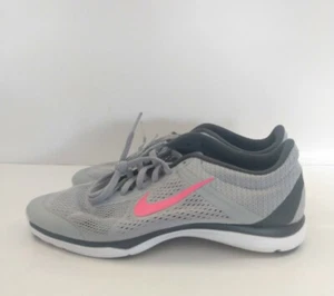 Nike 807333-007 In Season 5 Womens Size 9.5 US Training Shoes Gray/Pink - Picture 1 of 11