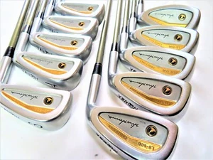 HONMA LB-606 4STAR GOLD LINE SR PERFECT 10pc IRONS SET GOLF CLUBS NWO - Picture 1 of 5