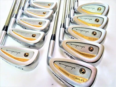 HONMA LB-606 4STAR GOLD LINE SR PERFECT 10pc IRONS SET GOLF CLUBS NWO - Image 1 of 4