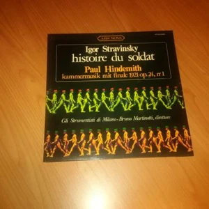 LP IGOR STRAVINSKY HISTOIRE DU SOLDAT ARS NOVA VST 6152 EX/EX ITALY PS 1979 PV   - Imagen 1 de 1