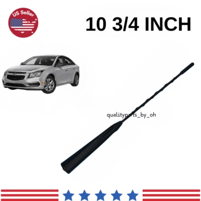 Antena AM/FM de radio de coche negra de 10 3/4" para Chevrolet Cruze Limited 2016 Foto 1 de 3