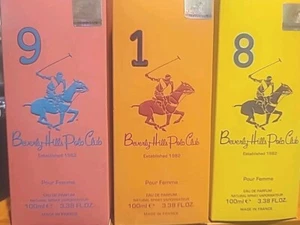 BEVERLY HILLS POLO CLUB #1-8-9 3pk Woman Eau De Parfum - Picture 1 of 4
