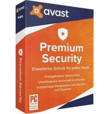 Avast Premium Security 2025   1 - 10 Geräte   1 - 3 Jahre Blitzversand NEU - Bild 1 von 4