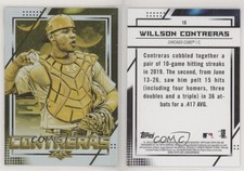 2020 Topps Fire Gold Minted Willson Contreras #10