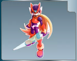 ZERO from MEGA MAN Vinyl Decal #5 Car Truck Laptop Sticker - Picture 1 of 1