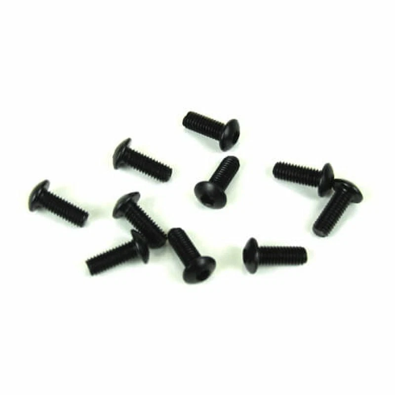NEW Tekno RC TKR1402 M3x8mm Button Head Screws Black (10pcs) - Image 1 of 1