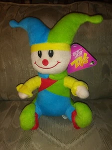 Sugar Loaf Toys Jester Clown Plush 11" Stuffed Animal Toy 2012 NEN National... - Picture 1 of 9