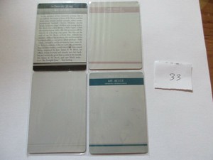 2019 Twilight Zone Rod Serling Edition Trading Cards Printing Plate Set Base 33