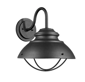 Black Barn Aluminum Door Light Modern Outdoor Rustic Vintage New Remodel - Picture 1 of 4