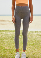 NEW Free People Movement Good Karma Space Leggings In Blue XS/S-M/L $88 - Foto 7