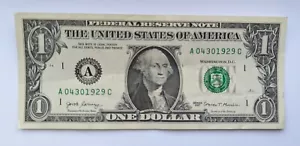 Apr. 3rd or 30th, Mar. 4th 1929 Fancy $1 Dollar Serial Birthday Anniversary - Picture 1 of 1