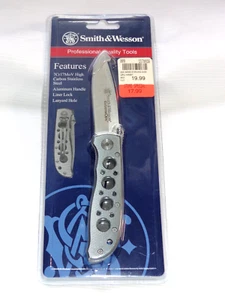 Smith & Wesson Extreme Ops Liner Lock Pocket Folding Knife NOC - Picture 1 of 2