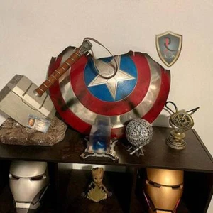 Captain America Broken Shield Avengers Endgame Shield Rot - Bild 1 von 10