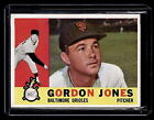 1960 Topps #98 Gordon Jones Baltimore Orioles