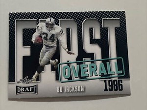 2023 Leaf Draft  6 Bo Jackson  First Overall