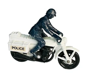 Lesney Matchbox Honda 750 Police No.33 1977 White Made in United Kingdom - Picture 1 of 6