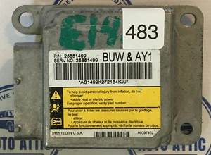 08-09 Buick LaCrosse BCM 25851499 Bag Control Module OEM - Picture 1 of 3
