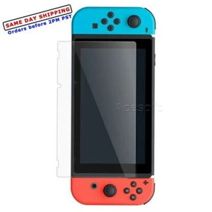 Premium Real Shockproof Tempered Glass Screen Protector for Nintendo Switch USA - Picture 1 of 1