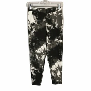 Z By Zella Unisex Kids Black Gray White Tie Dye Elastic Waist Jogger Pant Size M - Picture 1 of 8