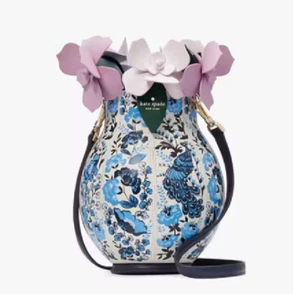 Kate Spade Perfect Piuma Borsa a tracolla vaso di fiori 3D - Foto 1 di 4