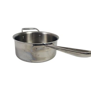 All-Clad D5 5-Ply Bonded Stainless Steel 3 quart Saucepan No Lid  - Picture 1 of 9