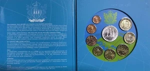 SAN MARINO 2008 Serie Divisionale 9 Monete FDC - Picture 1 of 2