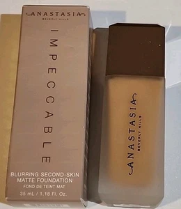 Anastasia Impeccable Blurring Second Skin Matte Foundation 3WO 1.18 Oz/35ml $46 - Picture 1 of 6