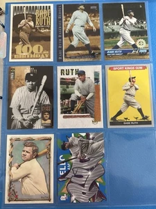 Babe Ruth Card Lot 24 | Yankees HOF Topps Prizm - Picture 1 of 3