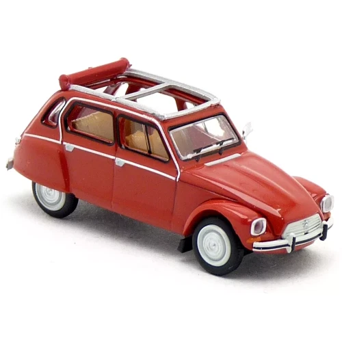 CITROEN DYANE 1976 RED 1 87 Brekina Auto Stradali Modellino Nuovo