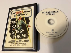 NO SAD SONGS FOR ME DVD 1950 COLUMBIA SONY MOD MARGARET SULLIVAN NATALIE WOOD - Picture 1 of 6