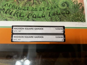 Phish Live Cassette 12/30/95 Madison Square Garden, NYC, NY Set 1 & 2 - Picture 1 of 3