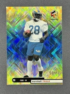HoloGrFX 1999 Upper Deck AuSOME MARSHALL FAULK #AU47 HOF Rams **Envío gratuito** - Imagen 1 de 2
