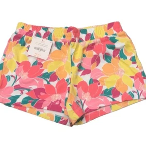 NWT Gymboree shorts L(10-12) large flower floral pink yellow orange green white - Picture 1 of 5