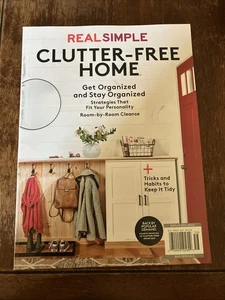 Real Simple September 2025 Magazine Clutter Free Home get organized strategies - Picture 1 of 6