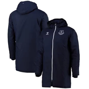 Everton Kid's Training Jacket Bench Jacket 21/22 Navy - New - Picture 1 of 1