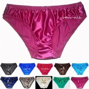 Biancheria intima bikini uomo 16 Momme 100% pura seta gelso pappata lotti vendita - Foto 1 di 33