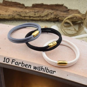 ❦ Pulsera MILO | Grabado personalizado | 4mm Velero | Cierre magnético | 03 ❦ - Imagen 1 de 9