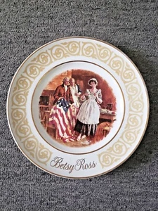 Piatto Avon Betsy Ross vintage - Foto 1 di 3